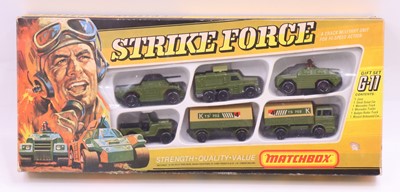 Lot 1474 - Matchbox Strike Force No.G11 Gift set...