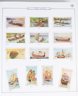 Lot 377 - An album of cigarette cards, neatly arranged...