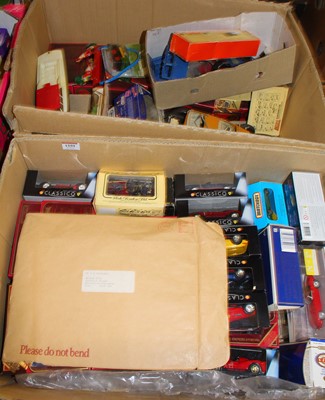 Lot 1559 - Two boxes containing a quantity of mixed...