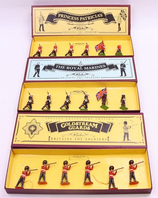 Lot 1755 - A collection of three boxed Britains modern...