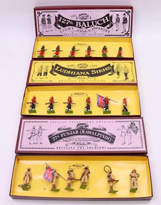 Lot 1710 - A collection of three various boxed Britains...
