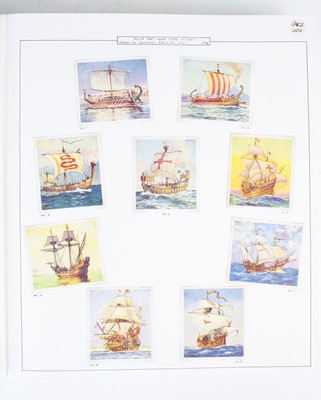 Lot 383 - An album of cigarette cards, neatly arranged...