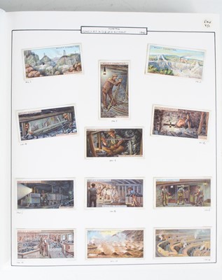 Lot 386 - An album of cigarette cards, neatly arranged...