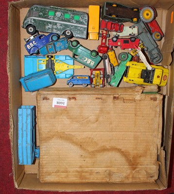 Lot 1608 - One tray containing a quantity of mixed...