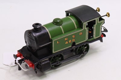Lot 117 - Hornby 0 gauge post-war type 101 0-4-0 loco in...