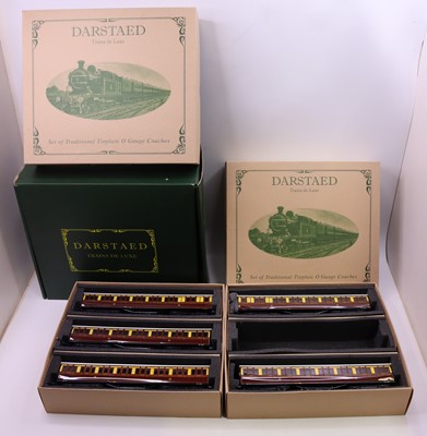 Lot 181 - Darstaed 0 gauge coarse scale set of 5 GWR...