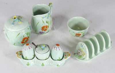 Lot 177 - A Beswick Wayside cruet set, featuring a...