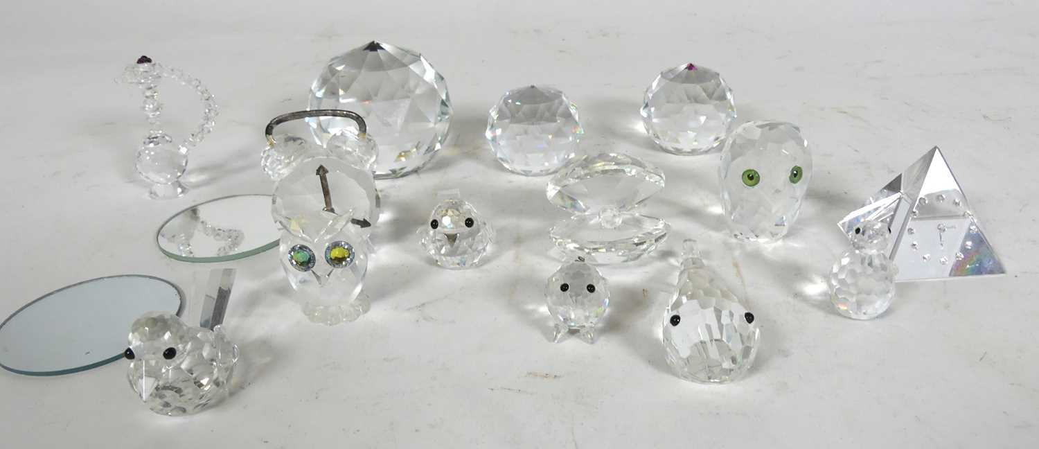 Lot 165 - A collection of Swarovski Crystal, to include...