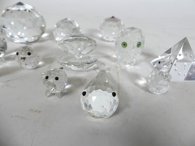 Lot 165 - A collection of Swarovski Crystal, to include...