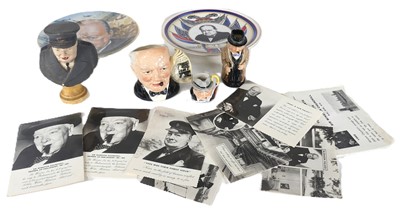 Lot 158 - A collection of Winston Churchill memorabilia,...