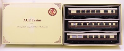 Lot 177 - ACE 0 gauge coarse scale BR mk1 Pullman 3 car...