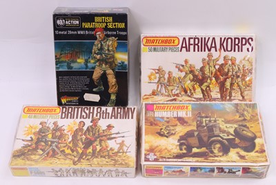 Lot 1677 - A collection of four boxed bulk action and...