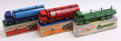 Lot 1278 - A collection of three various boxed Dinky Toy...