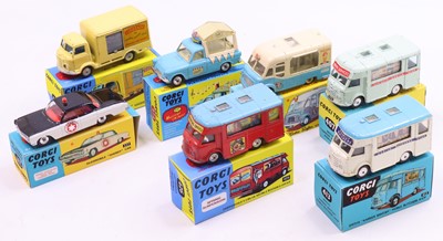 Lot 1410 - A collection of reproduction boxed Corgi Toy...