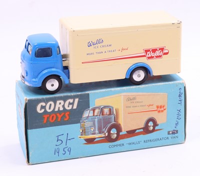 Lot 1390 - A Corgi Toys No. 453 Commer Walls Refrigerator...