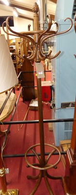 Lot 1168 - A bentwood combination hat/coat/stick stand, h....