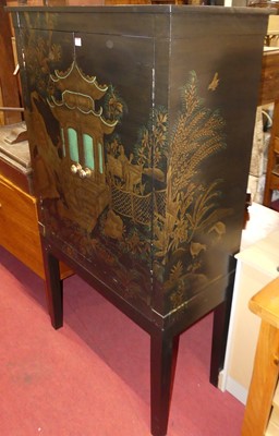 Lot 1215 - A contemporary painted double door marriage...