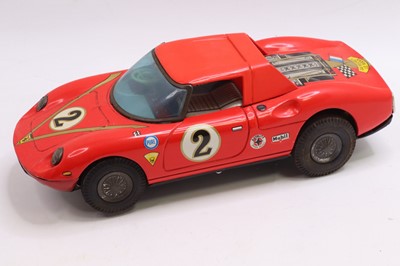 Lot 1743 - Asahi ATC tinplate and battery-operated...