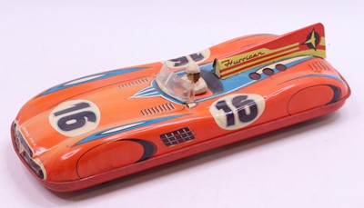 Lot 1856 - West German tinplate and friction drive model...
