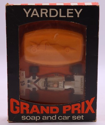 Lot 1381 - Corgi Toys, Yardley Grand Prix Soap and Car...