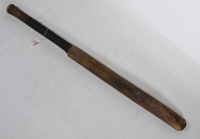 Lot 511 - A Victorian narrow gauge cricket bat by...