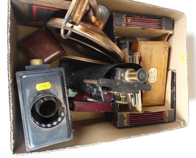 Lot 507 - A Duboscq Colormeter; together with various...