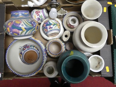 Lot 554 - A collection of 1930s and later Poole Pottery...