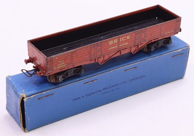 Lot 235 - Hornby Dublo pre-war D1 high capacity brick...