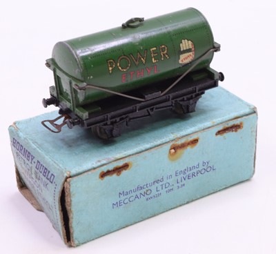 Lot 238 - Hornby Dublo pre-war D1 petrol tank wagon...