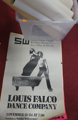 Lot 591 - A large collection of various posters, to...