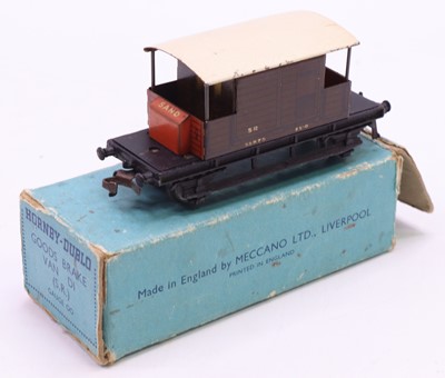 Lot 355 - Hornby Dublo post-war D1 goods brake van,...