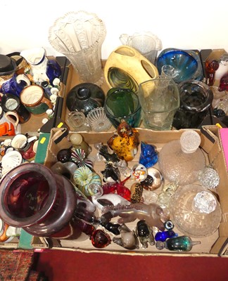 Lot 610 - A collection of Studio glass and ceramics to...