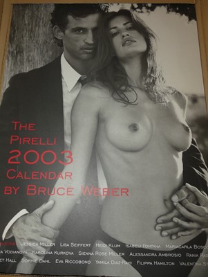 Lot 617 - A collection of Pirelli calendars 2003,...