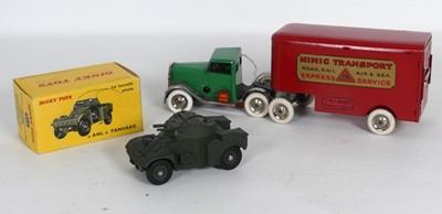 Lot 435 - A Triang Minic Transport Freight Truck &...