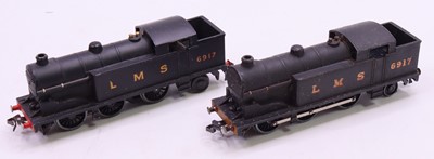 Lot 303 - Two Hornby Dublo LMS EDL7 locos to include an...