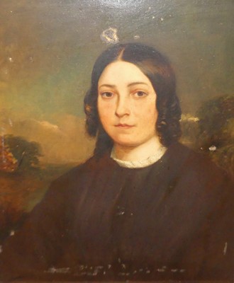 Lot 1006 - 19th century English school, half length...