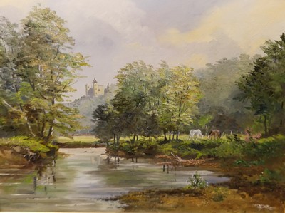 Lot 1019 - Denys Garle - The Churnet Valley,...