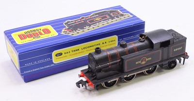 Lot 279 - Hornby Dublo 3217 0-6-2 tank, in BR lined...