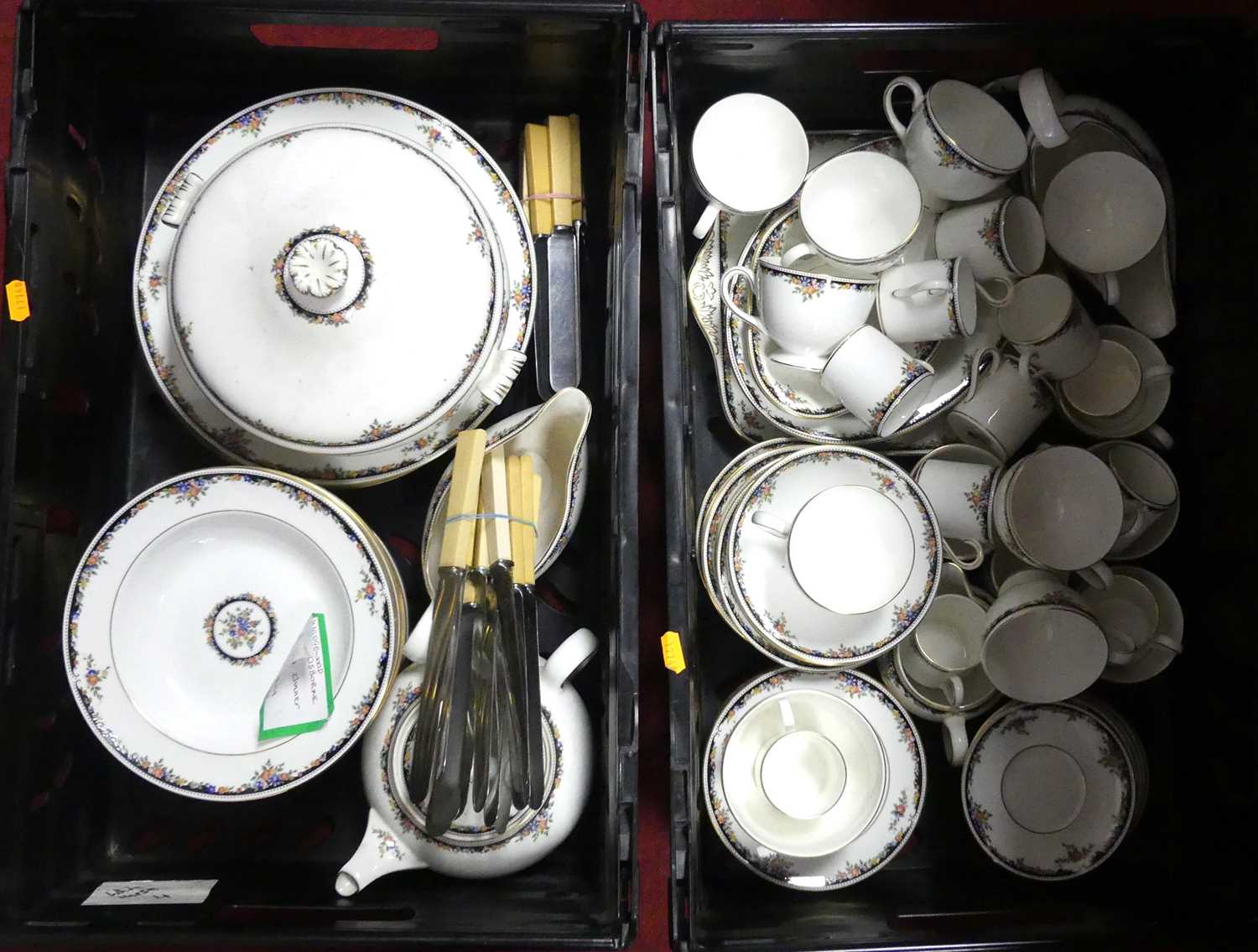 Lot 145 - Two boxes containing an extensive collection...