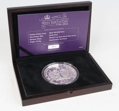 Lot 3408 - Bailiwick of Jersey, 2016 Her Majesty The...