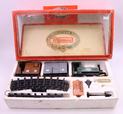 Lot 11 - Mamod SL1 live steam set, comprising a green 0-...