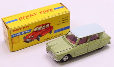 Lot 1114 - French Dinky Toys, 557 Citroen Ami 6, pale...