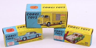 Lot 1433 - Corgi Toys group of 3 empty boxes to include;...