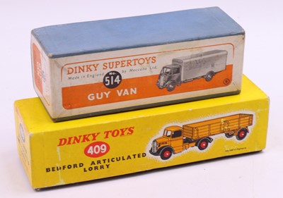 Lot 1227 - DInky Toys group of 2 empty boxes to include;...