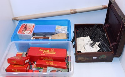 Lot 618 - Three boxes containing various Triang and...
