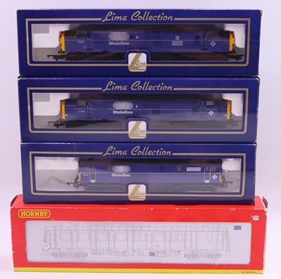 Lot 551 - Four 00 gauge locos to include a Lima Class 37,...