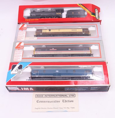 Lot 550 - Four 00 gauge locos to include an early Hornby...
