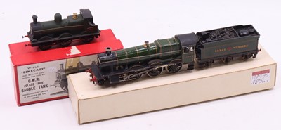Lot 625 - Two 00 gauge kit built locos to include a GWR...