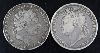 Lot 3259 - Great Britain, 1819 crown, George III laureate...