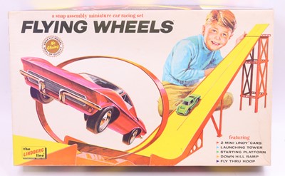 Lot 803 - Lindberg HO scale, Flying Wheels Miniature Car...
